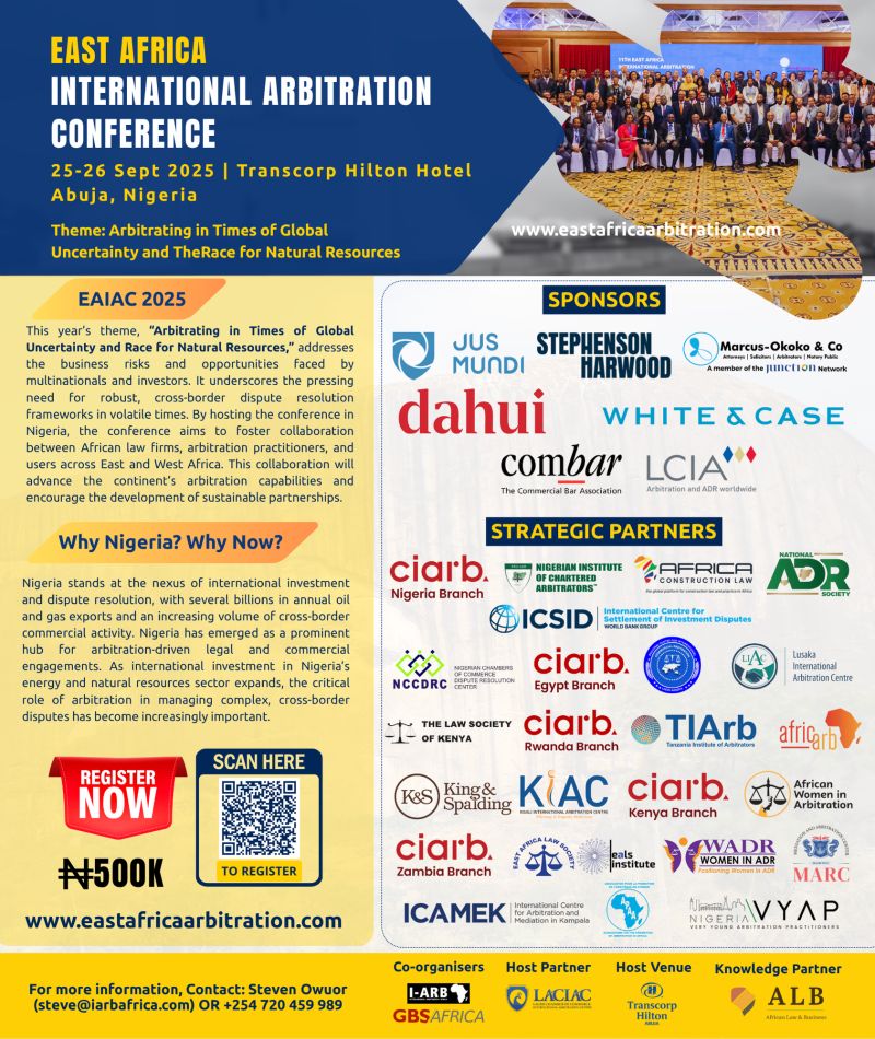 East Africa International Arbitration Conference