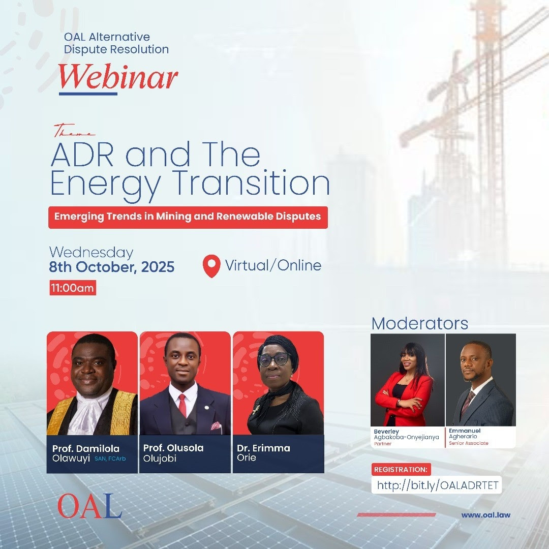 ADR and The Energy Transition: Emerging Trends in Mining and Renewable Disputes