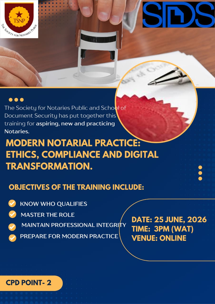 Modern Notarial Practice: Ethics, Compliance and Digital Transformation