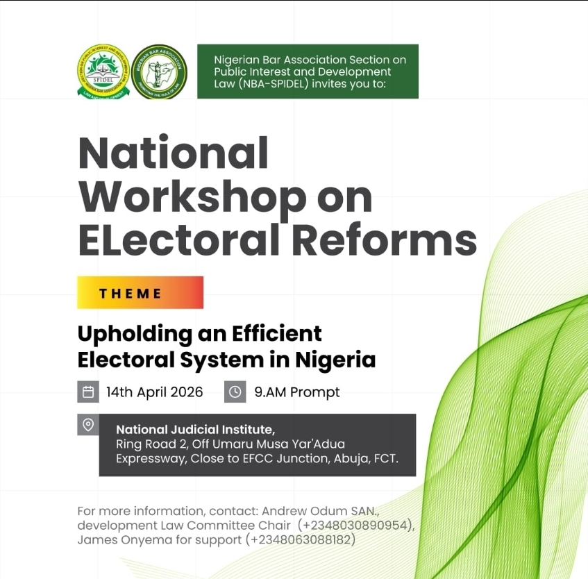 National Workshop on Electoral Reforms