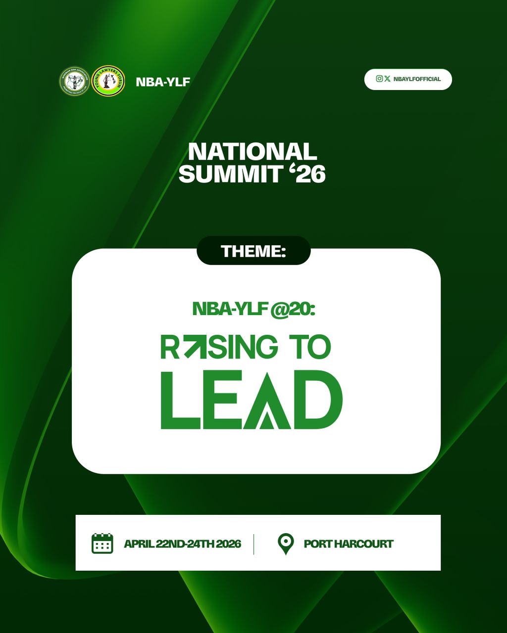 NBA-YLF NATIONAL SUMMIT 2026: RISING TO LEAD