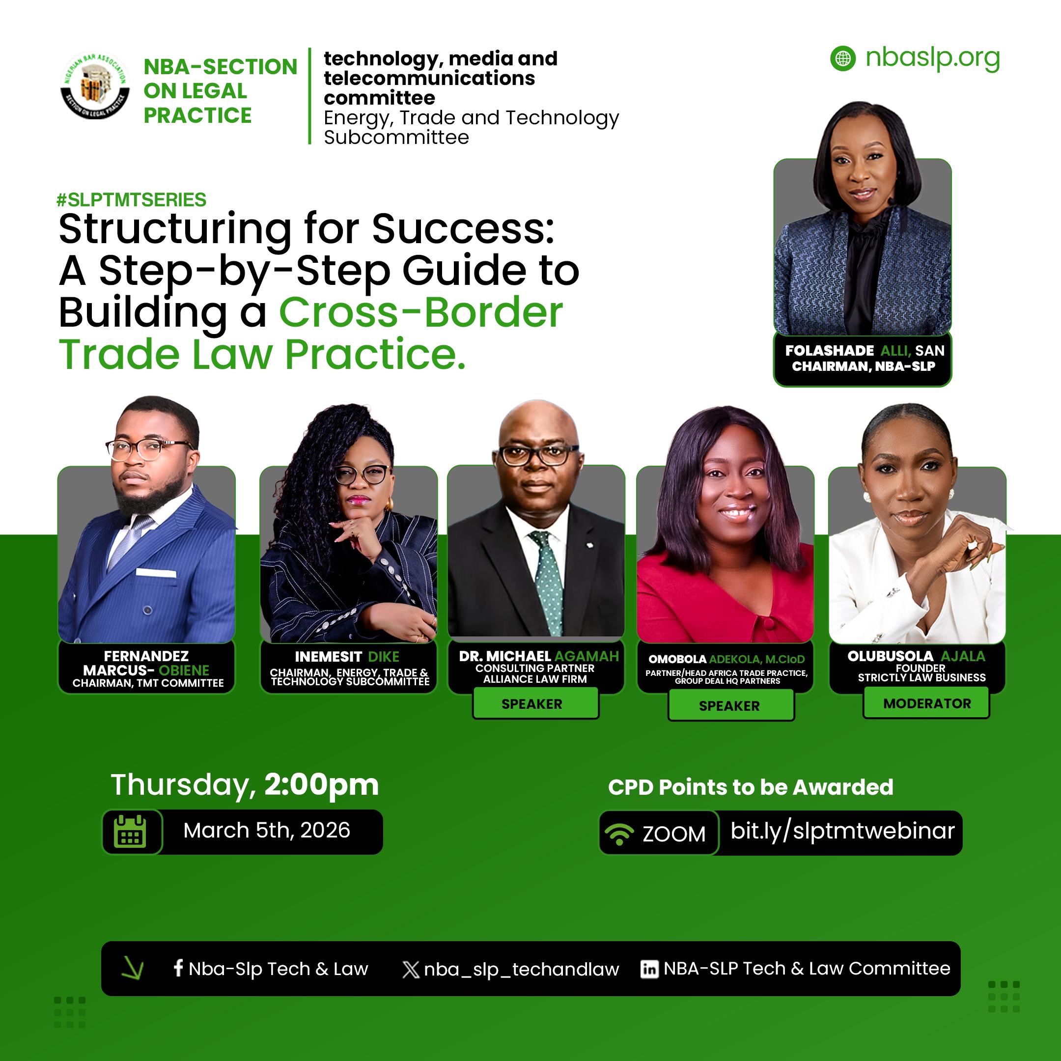 Structuring for success: A step-by-step guide to building a Cross-Border Trade Law Practice