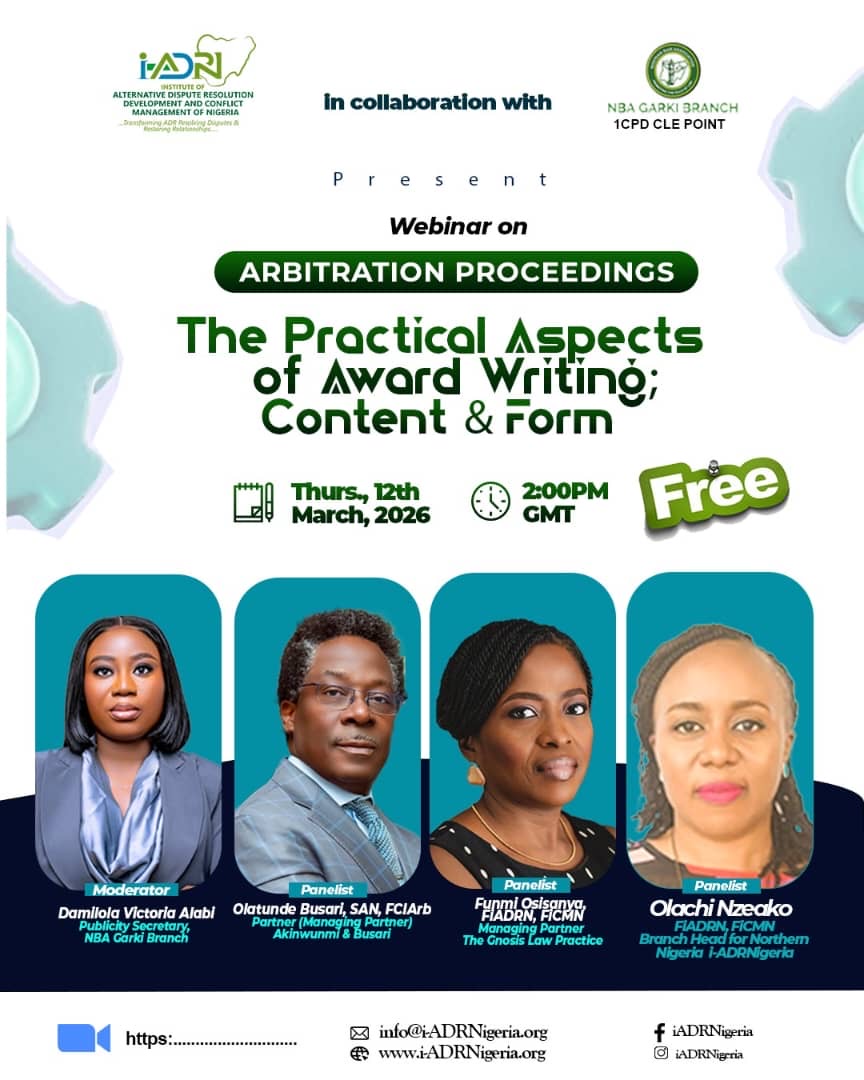 The Practical Aspects of Award Writing; Content and Form