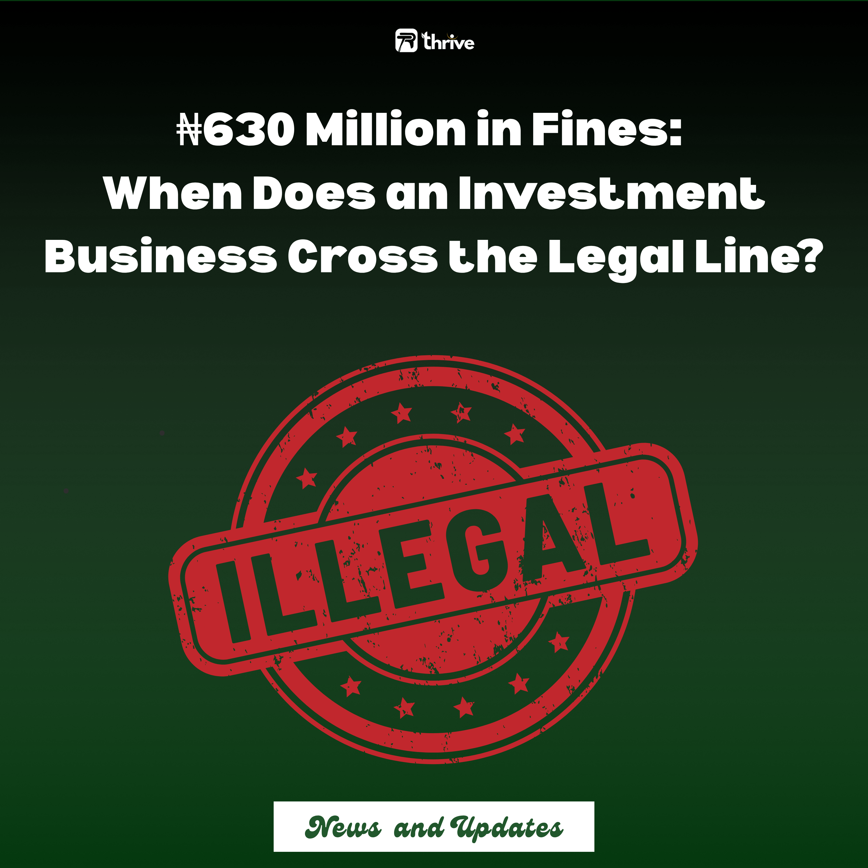 Court Convicts 21 Firms Over Unlicensed Investment Schemes, Imposes ₦630m in Fines